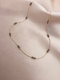 Bridget - Dainty Labradorite Necklace