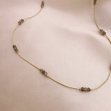 Bridget - Dainty Labradorite Necklace