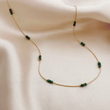 Bridget - Dainty Turquoise Necklace