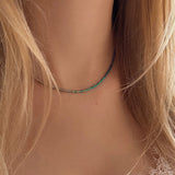 Estella - Collier Ombré Bleu