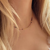 Estella - Multicolor Beaded Necklace