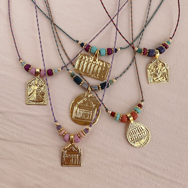 Shivani - Medal Necklace