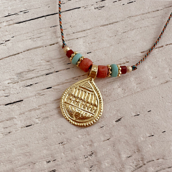 Shivani - Medal Necklace