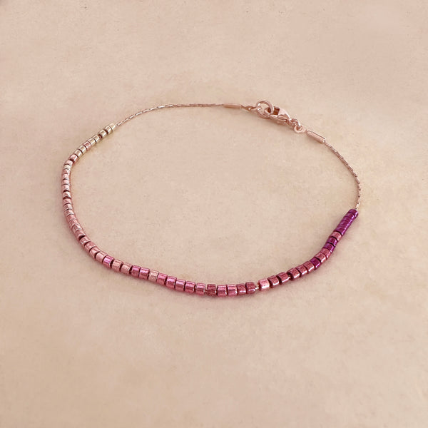 Kenzie - Pink Ombre Bracelet