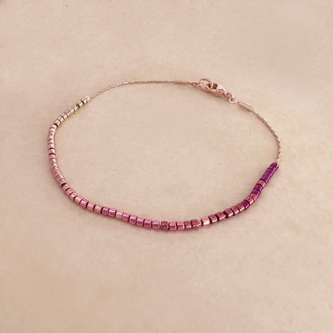 Kenzie - Bracelet Ombré Pink