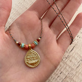 Shivani - Medal Necklace