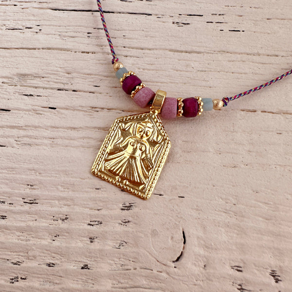 Shivani - Medal Necklace
