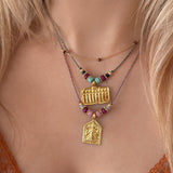 Shivani - Medal Necklace