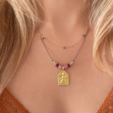 Shivani - Medal Necklace