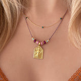 Bridget - Dainty Turquoise Necklace