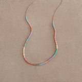 Estella - Pastel Beaded Necklace