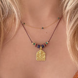 Shivani - Medal Necklace