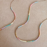 Estella - Pastel Beaded Necklace