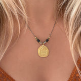 Shivani - Medal Necklace
