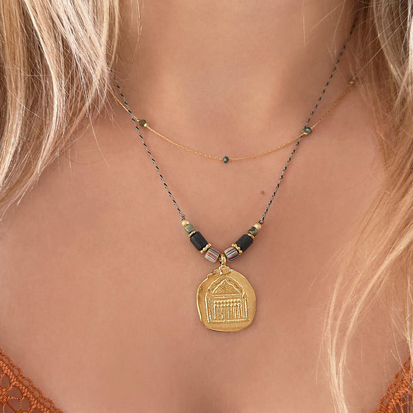 Shivani - Medal Necklace
