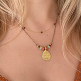 Shivani - Medal Necklace
