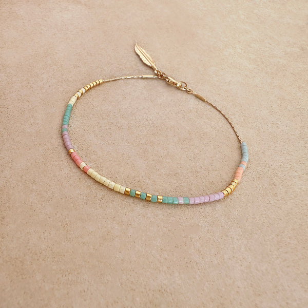 Kenzie - Pastel Beaded Bracelet