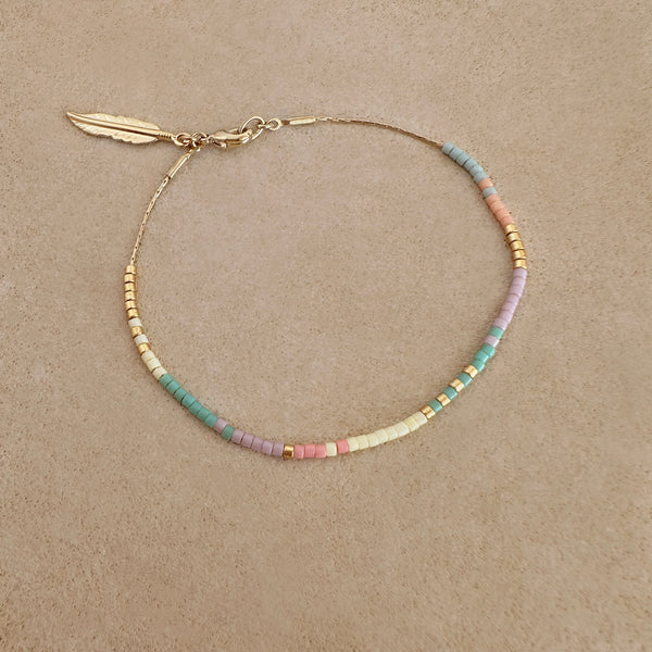 Kenzie - Pastel Beaded Bracelet