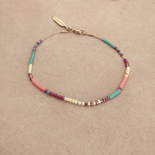 Kenzie - Multicolor Beaded Bracelet