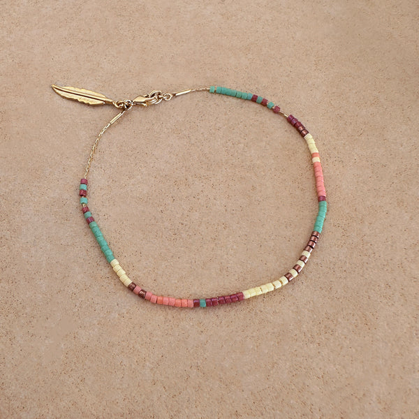 Kenzie - Multicolor Beaded Bracelet