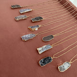Maeve - Agate Druzy Necklace