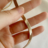 Helena - Collier Chaine Plate