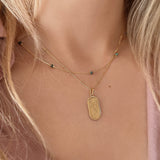Bridget - Dainty Turquoise Necklace