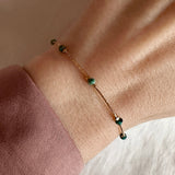 Regan - Turquoise Bead Bracelet