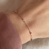 Misty - Rose Gold Bracelet