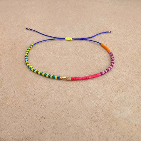 Gabriella - Neon Cord Bracelet