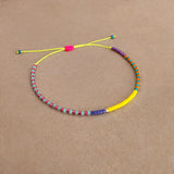 Gabriella - Bracelet Cordon Fluo