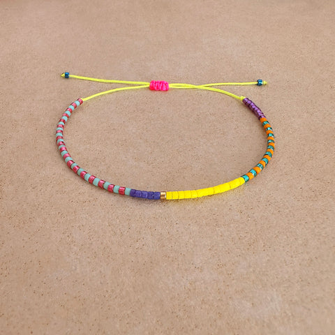 Gabriella - Neon Cord Bracelet