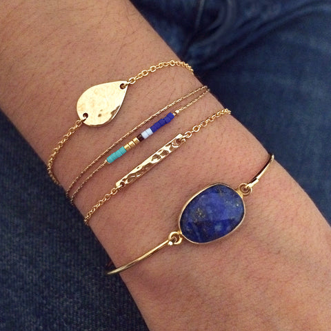Sierra - Bracelet Fin Multicolore