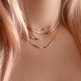 Cleo - Rose Gold Minimalist Necklace