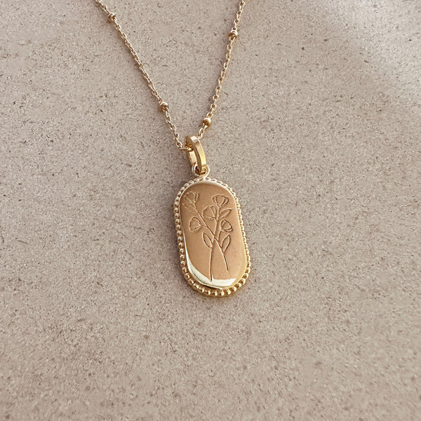 Gia - Collier Fleurs Sauvages