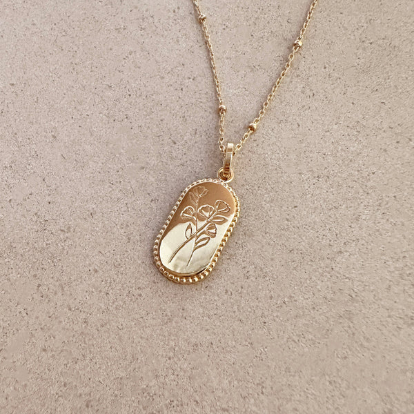 Gia - Collier Fleurs Sauvages