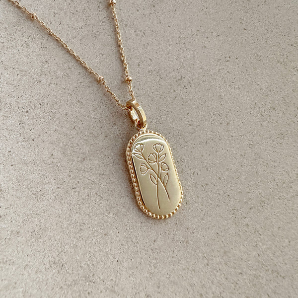 Gia - Collier Fleurs Sauvages