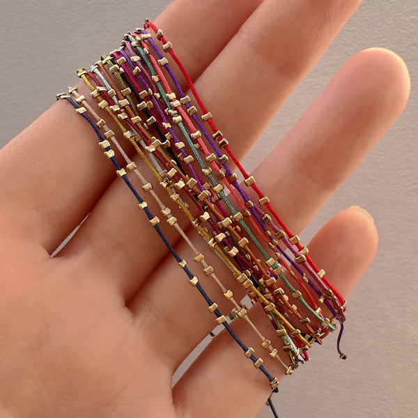 Birdie - Dainty Cord Bracelet