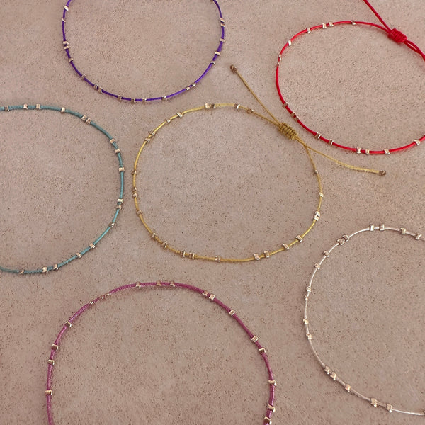 Birdie - Dainty Cord Bracelet