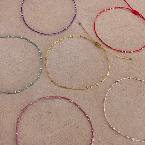 Birdie - Dainty Cord Bracelet