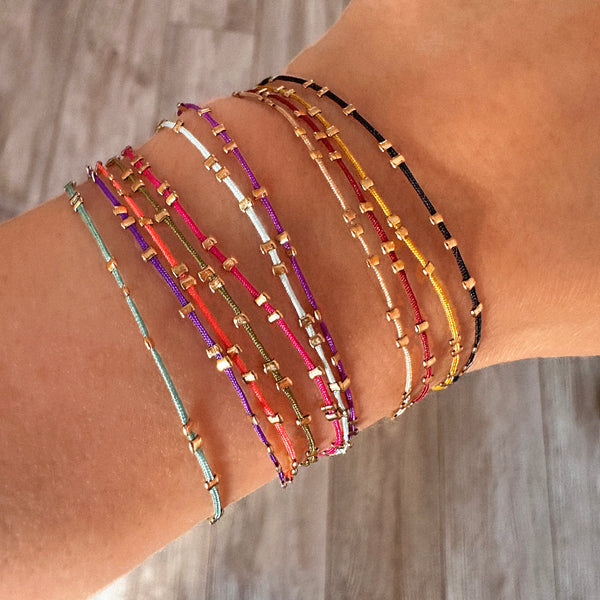 Birdie - Dainty Cord Bracelet