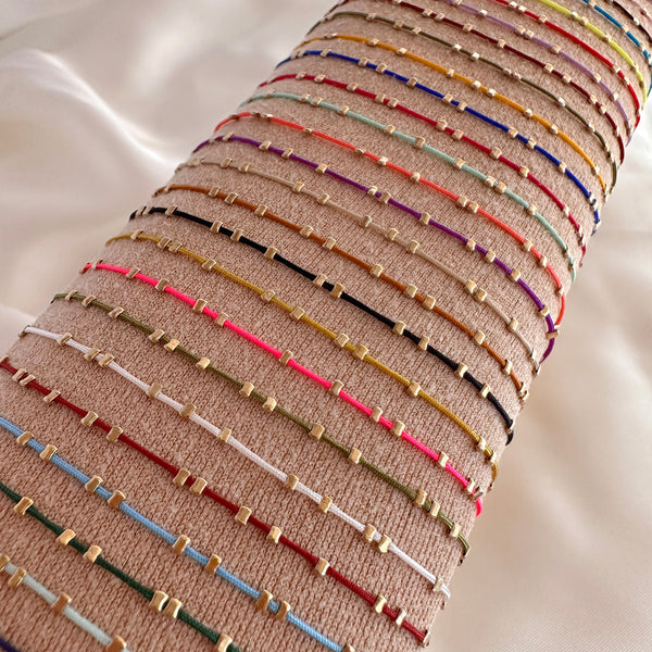 Birdie - Dainty Cord Bracelet