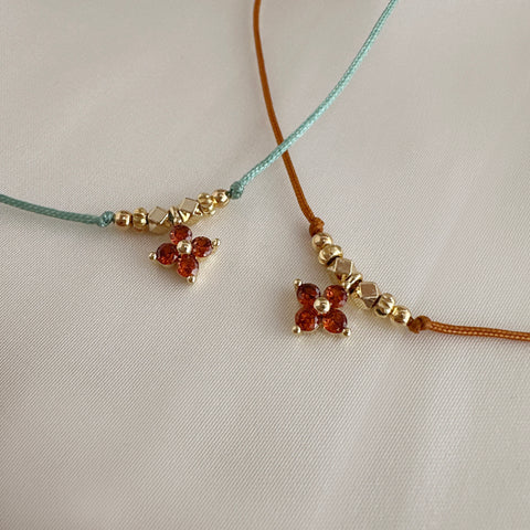 Suni - Collier Pendentif Fleur