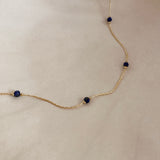 Bridget - Dainty Lapis Necklace