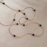Bridget - Dainty Lapis Necklace