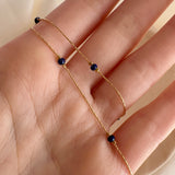 Bridget - Dainty Lapis Necklace