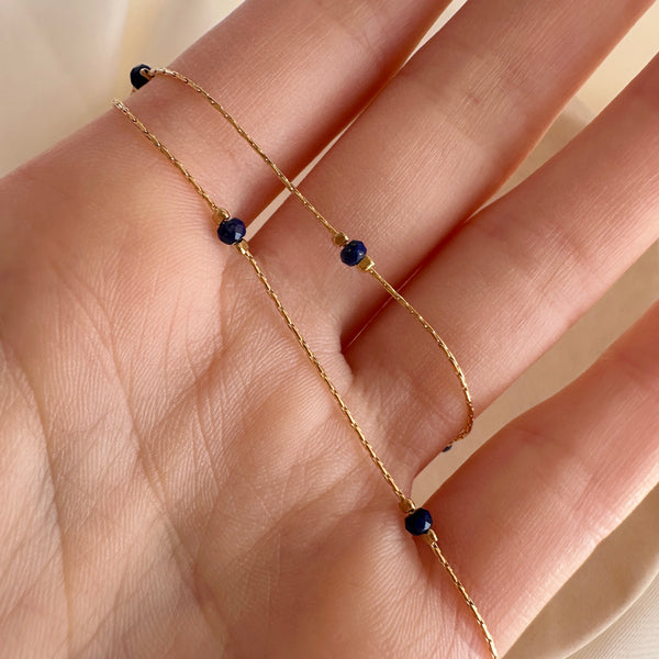 Bridget - Dainty Lapis Necklace