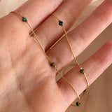 Bridget - Dainty Turquoise Necklace