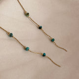 Eliska - Minimalist Turquoise Earrings
