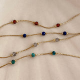 Bridget - Dainty Lapis Necklace